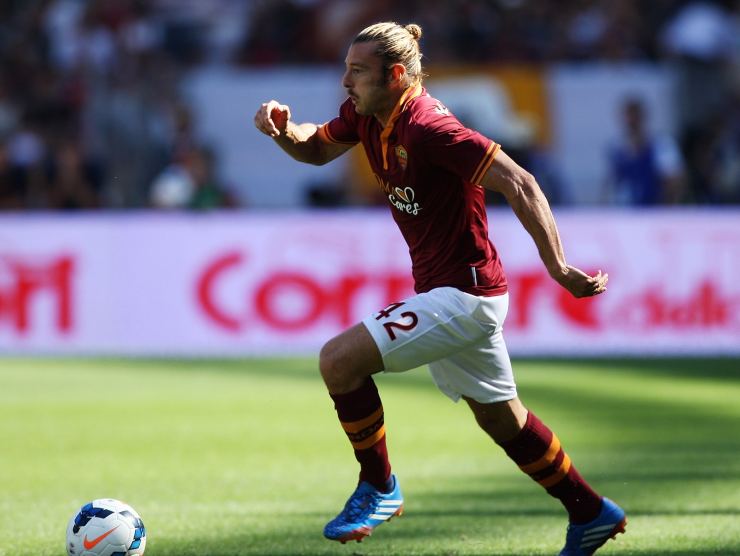 Balzaretti con la Roma