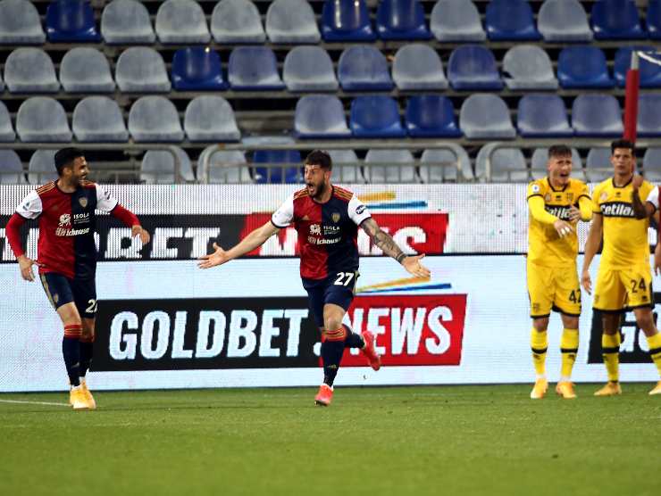 Cagliari gol 