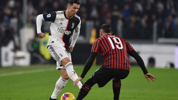 Champions League juventus milan ronaldo theo