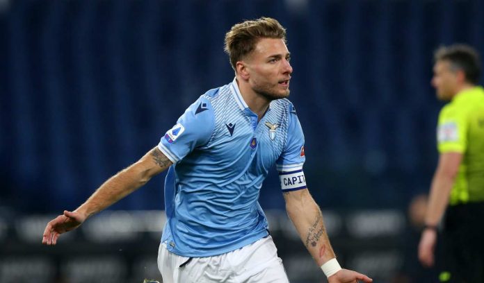 Ciro Immobile (Gettyimages) Derby roma lazio auto