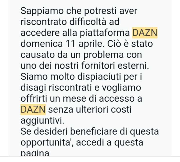 Comunicazione Dazn