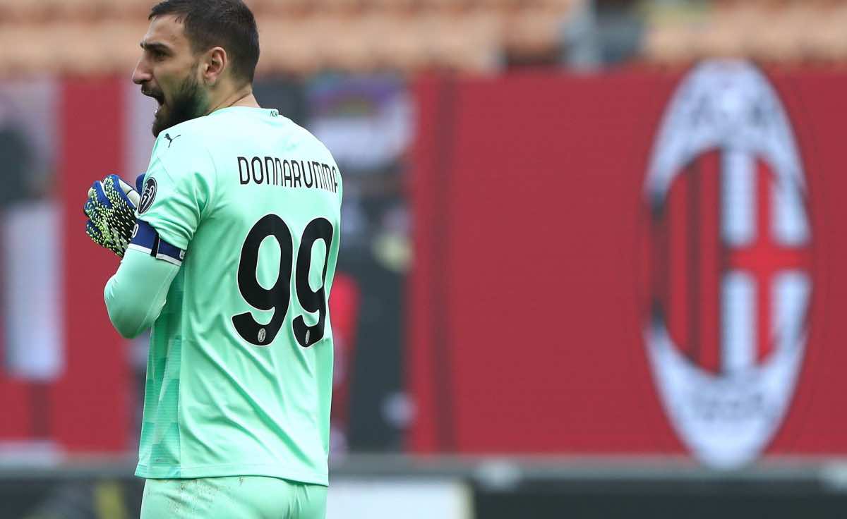 Donnarumma protesta