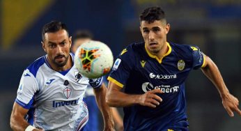 Sampdoria-Verona, la gioia di stare al centro