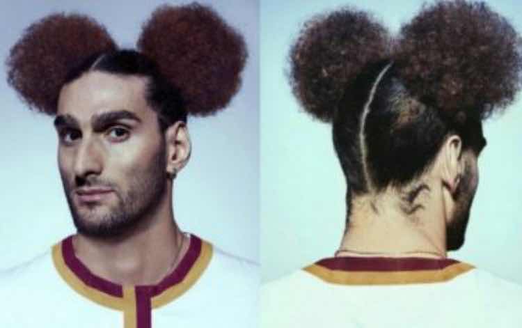 Fellaini capelli topolino