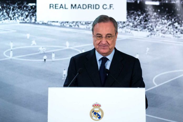 Florentino Perez, presidente Real Madrid Superlega comunicato