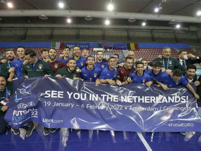 Futsal italiano - GettyImages Festa italia c5 - getty images