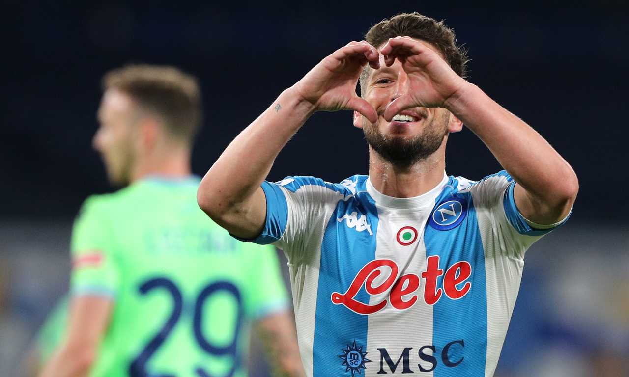 Mertens gol Migliore Napoli