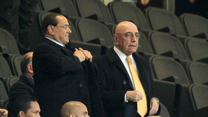 Berlusconi e Galliani monza serie b