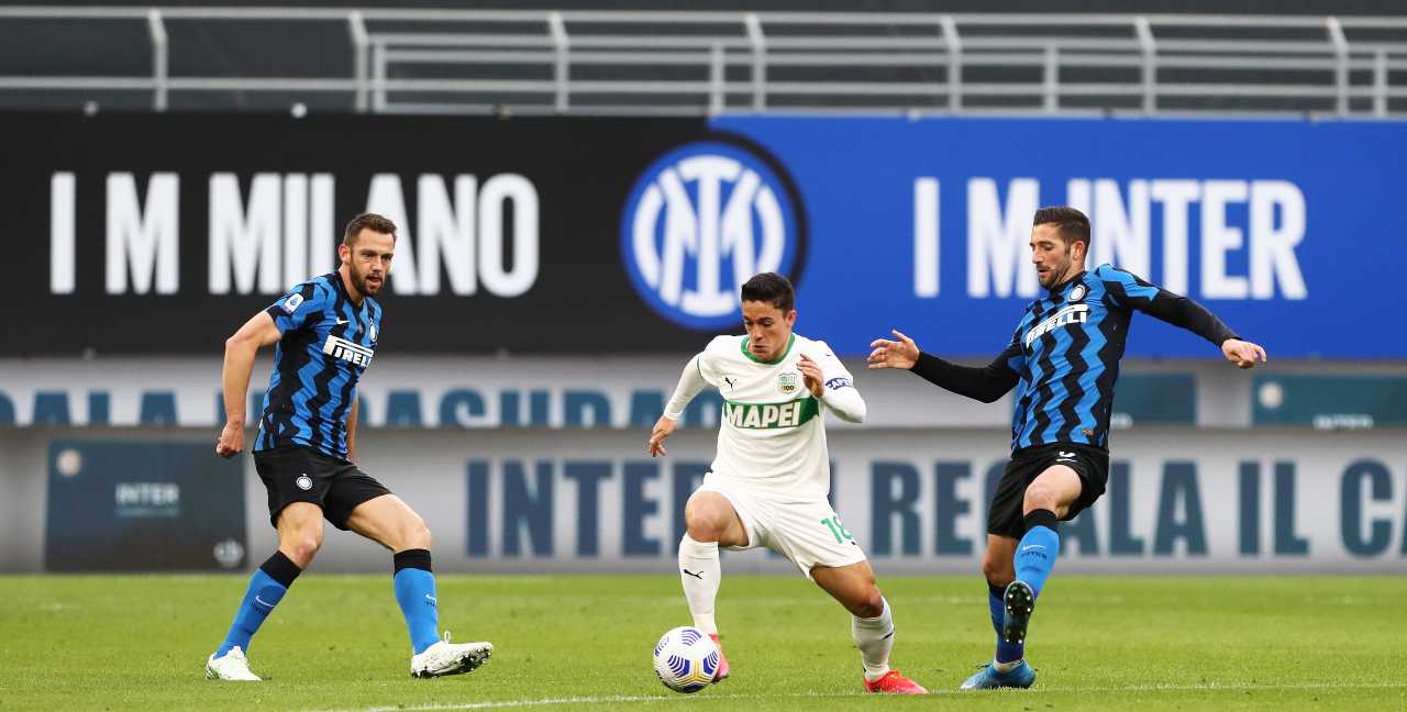 Inter Sassuolo rigore Lautaro