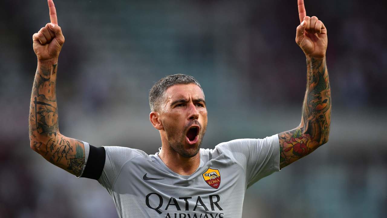 Kolarov esulta - getty images