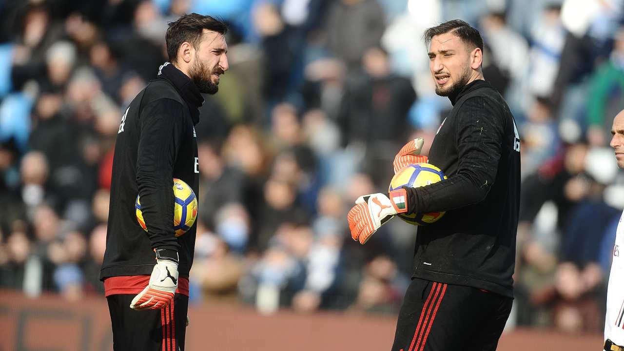 Milan Antonio e Gigio Donnarumma