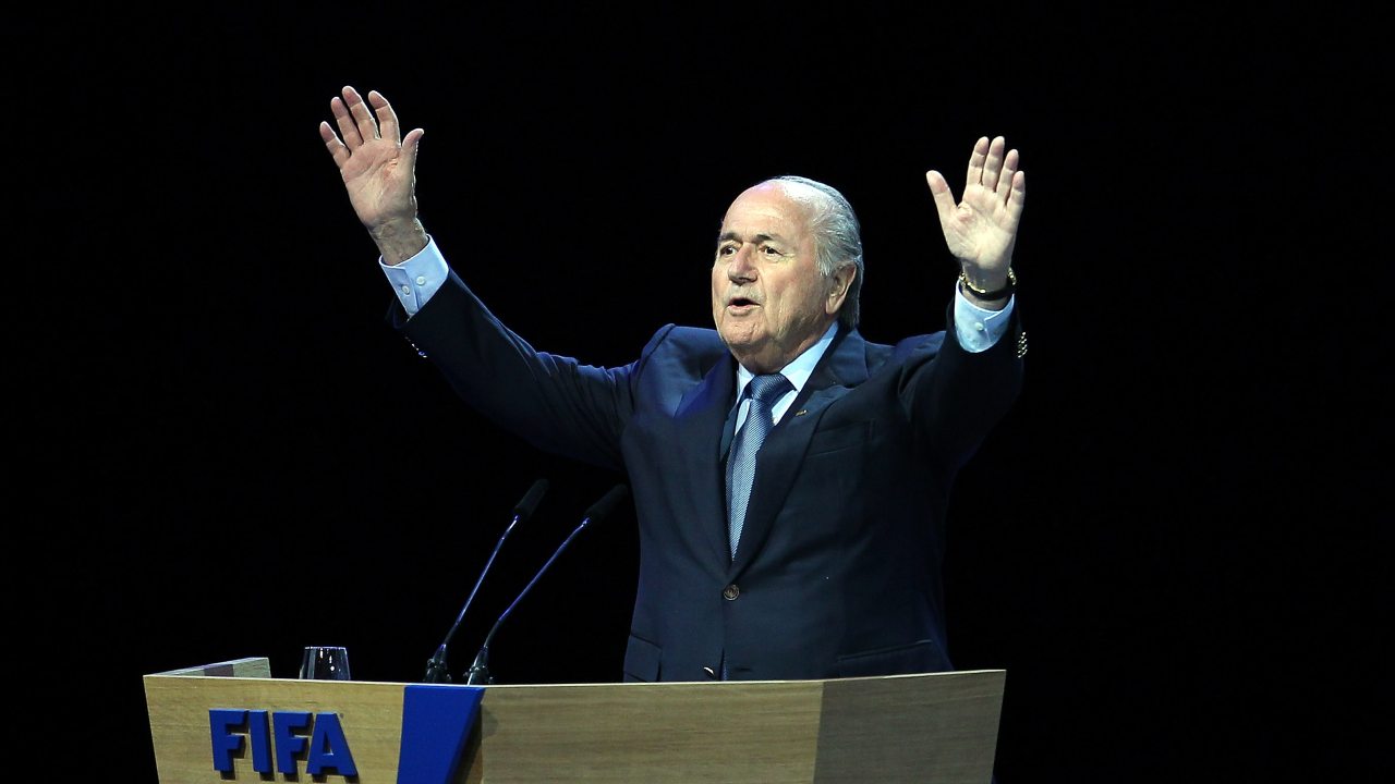 Sepp Blatter show - Getty images