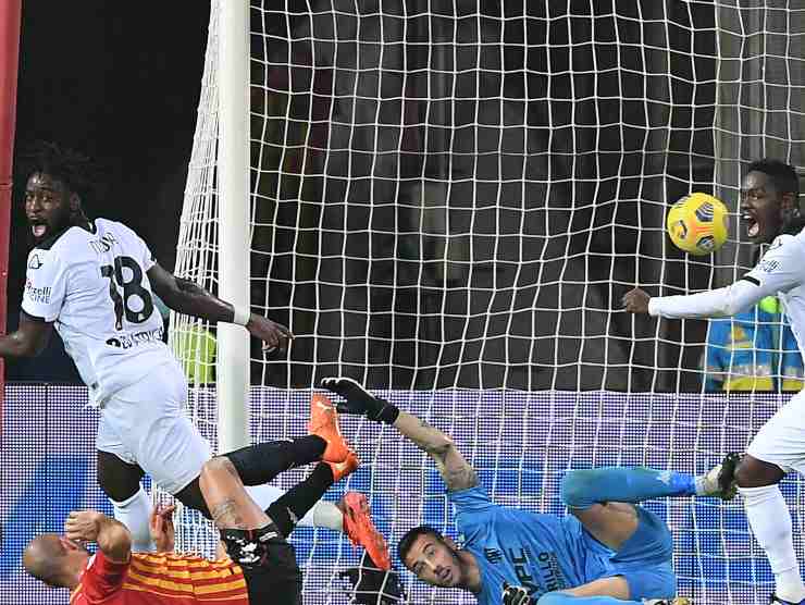 Spezia in gol - Getty images