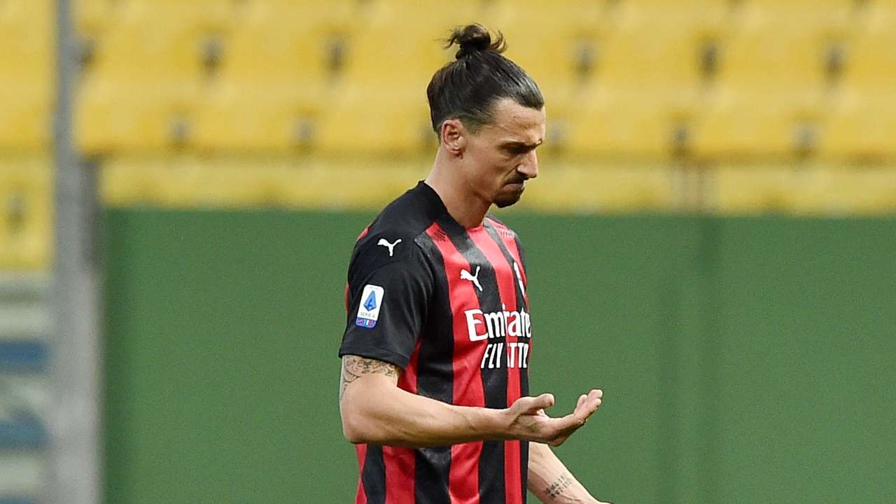 Zlatan Ibrahimovic Milan non convocato