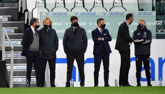 agnelli nedved paratici Juve Damsgaard