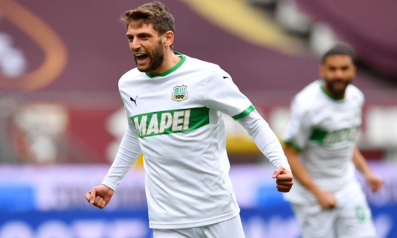 Berardi Sassuolo rovesciata