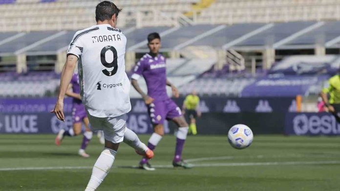 morata fiorentina gol record juventus morata gol fiorentina