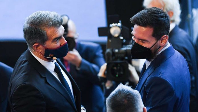 rinnovo messi Laporta messi Laporta