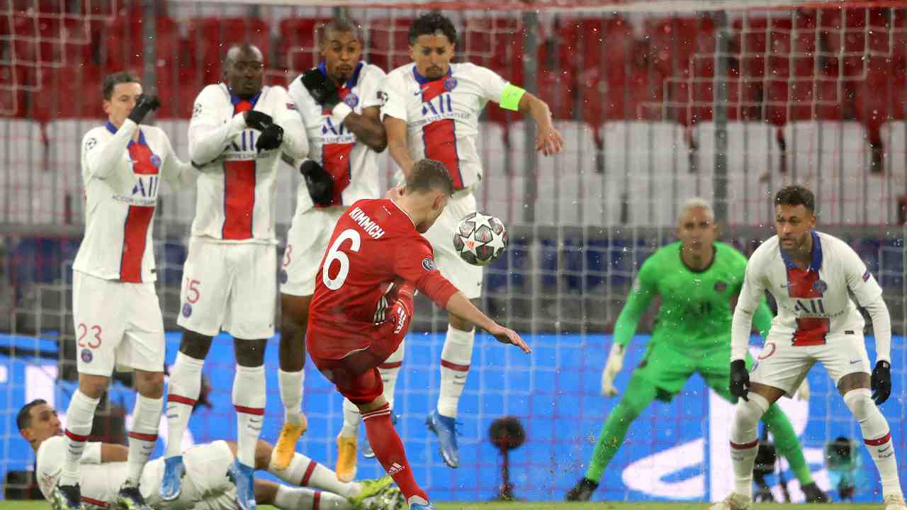 Punizione Bayern - Getty Images