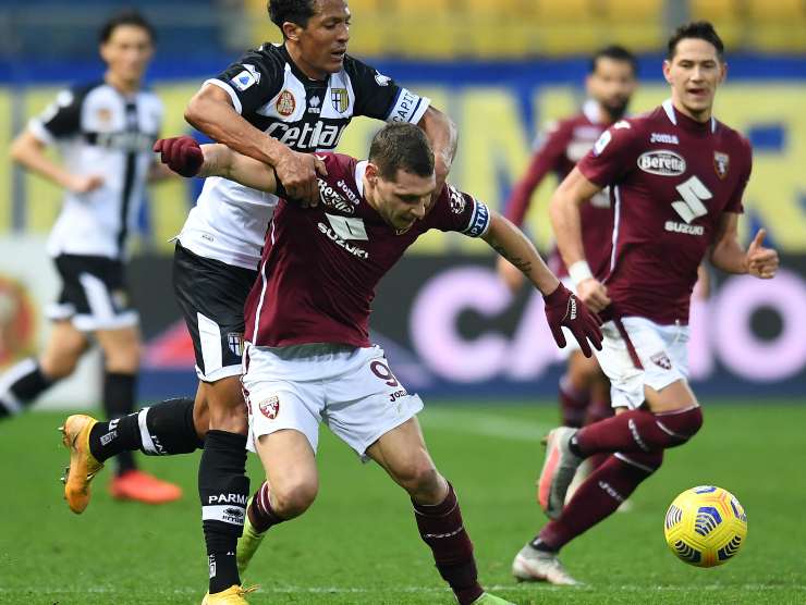 Belotti in contrasto - Getty images