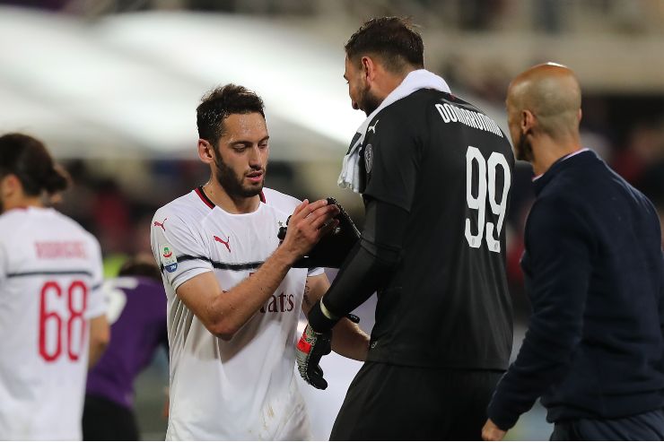 calhanoglu donnarumma 