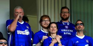 Ed Sheeran sponsor Ipswich Town