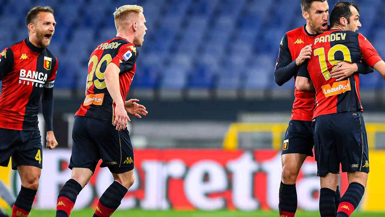 Genoa esulta - getty images