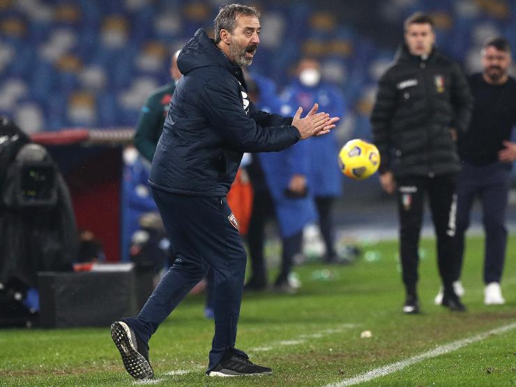 Giampaolo in campo - Getty Images