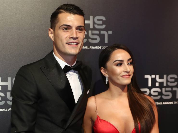 Granit Xhaka moglie