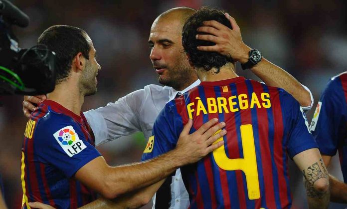Guardiola Fabregas (GettyImages) Guardiola Fabregas