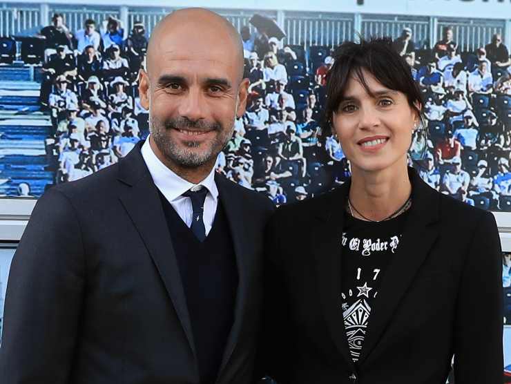 Guardiola moglie