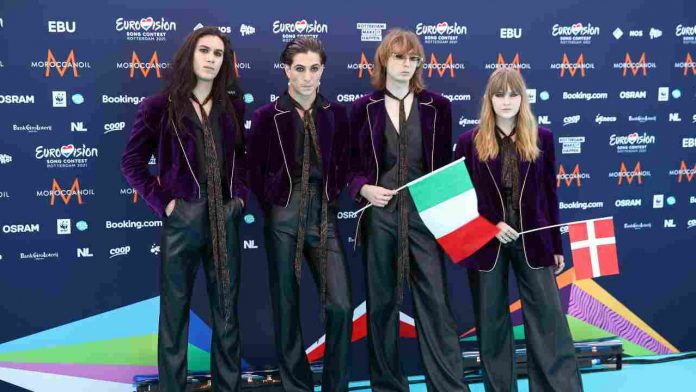 Maneskin calcio Roma Maneskin Eurovision 2021