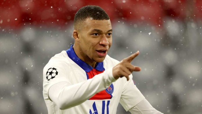PSG: Mbappé Real Madrid psg mbappe messi
