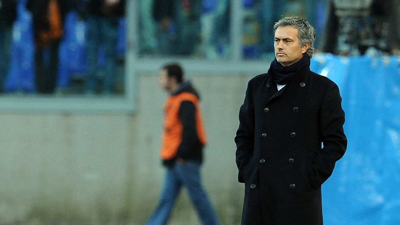 Mourinho all'olimpico - Getty Images