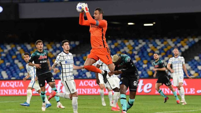 Presa Handanovic GettyImages presa di Handanovic - Getty Images