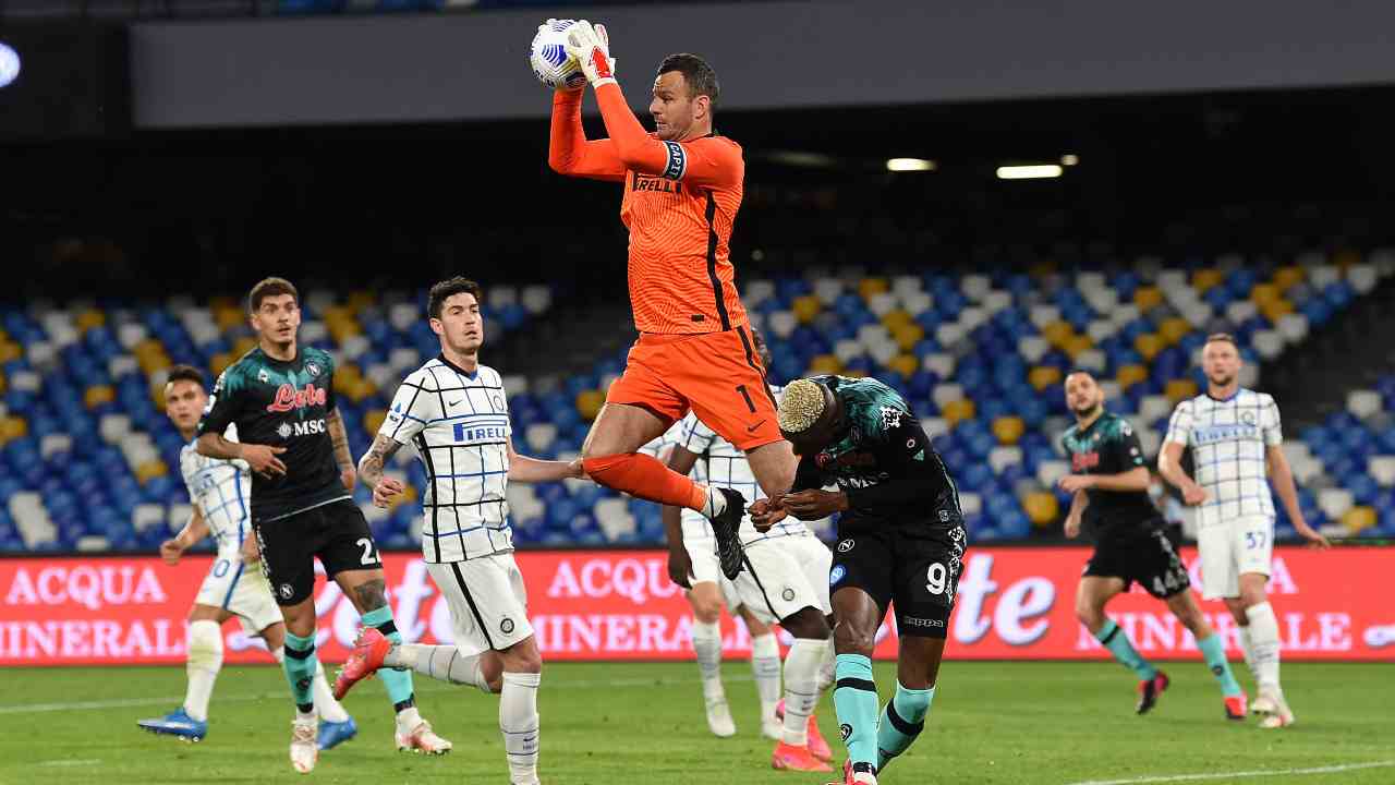 presa di Handanovic - Getty Images