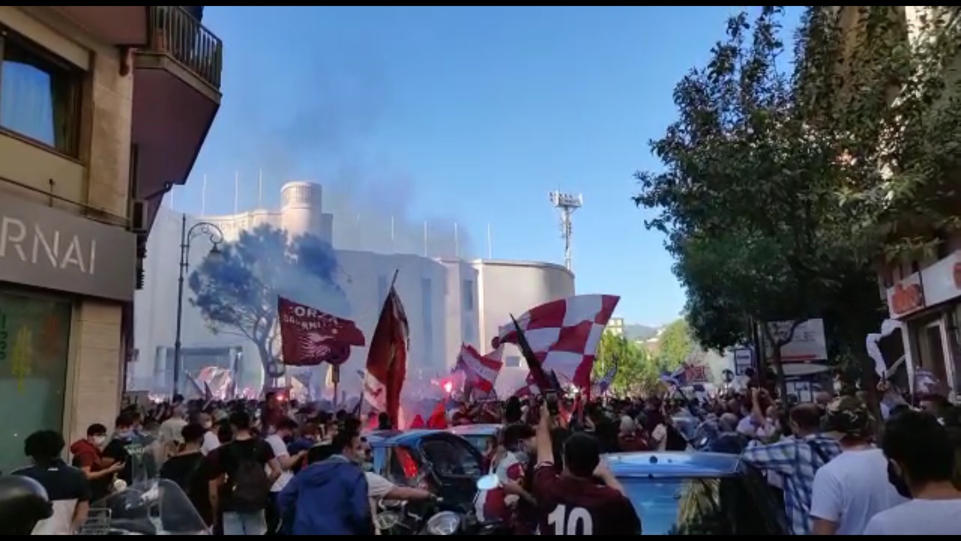 Salernitana tifosi