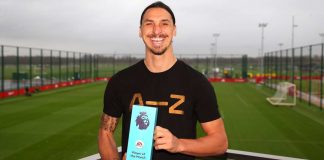 Zlatan Ibrahimović premiazione