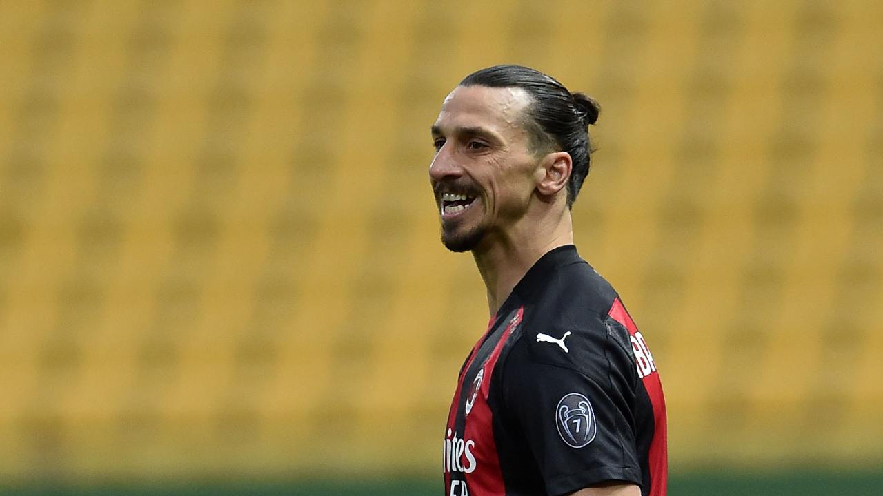 Zlatan Ibrahimovic Milan-Benevento