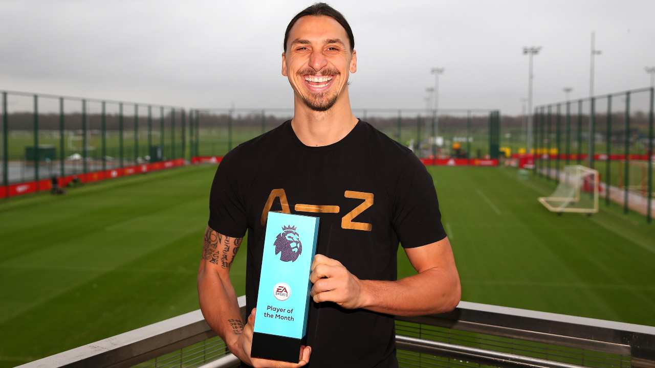 Zlatan Ibrahimović premiazione