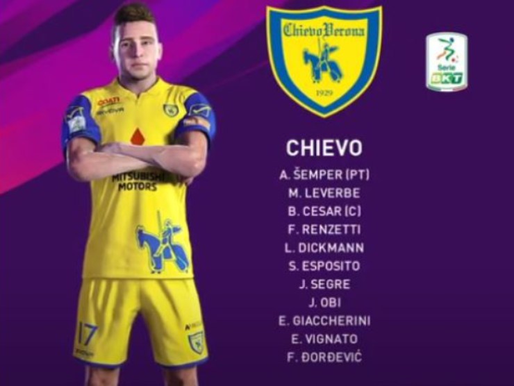 Chievo on line - foto youtube