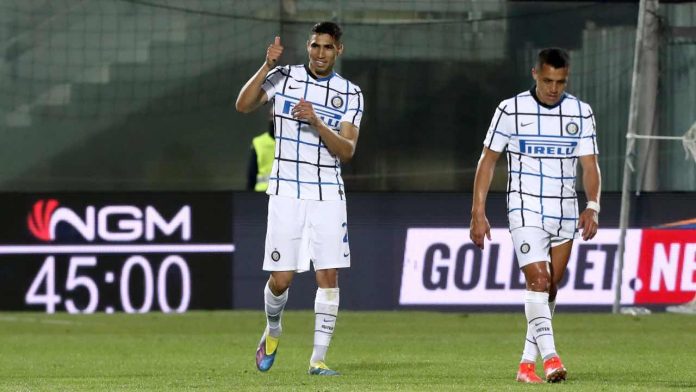 inter hakimi hakimi esultanza