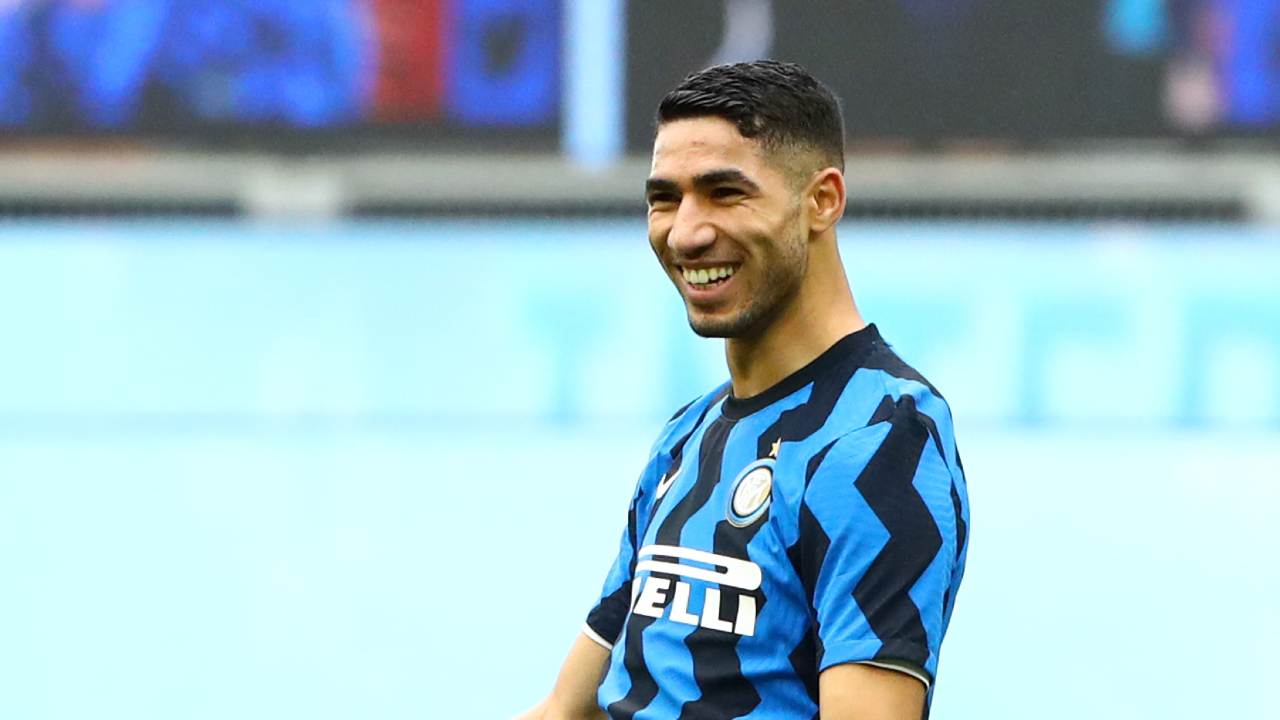 Achraf Hakimi terzino dell'Inter