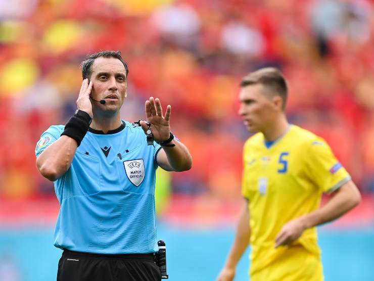 Arbitro Ucraina Macedonia Euro 2020