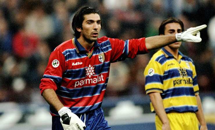 buffon superman parma 