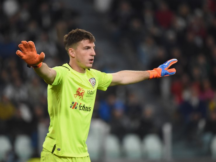 Alessio Cragno portiere Cagliari - Getty Images