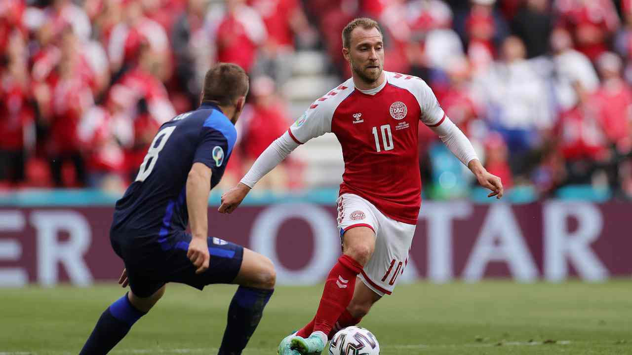 Eriksen malore Danimarca Finlandia