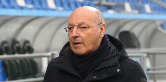 Giuseppe Marotta DG Inter vicino alla panchina