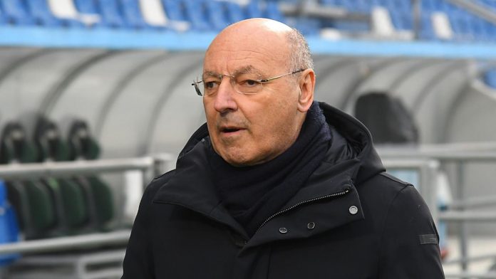 Giuseppe Marotta Giuseppe Marotta DG Inter vicino alla panchina