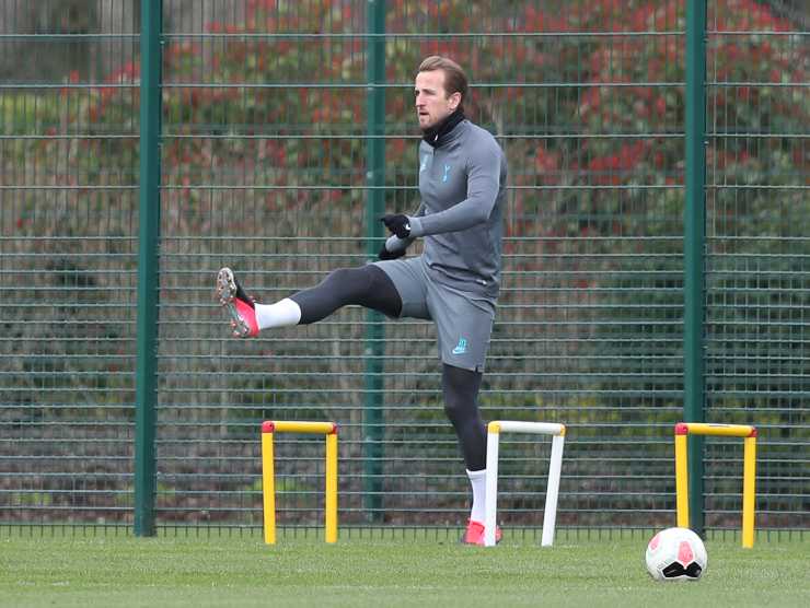 Harry Kane si allena - Getty Images